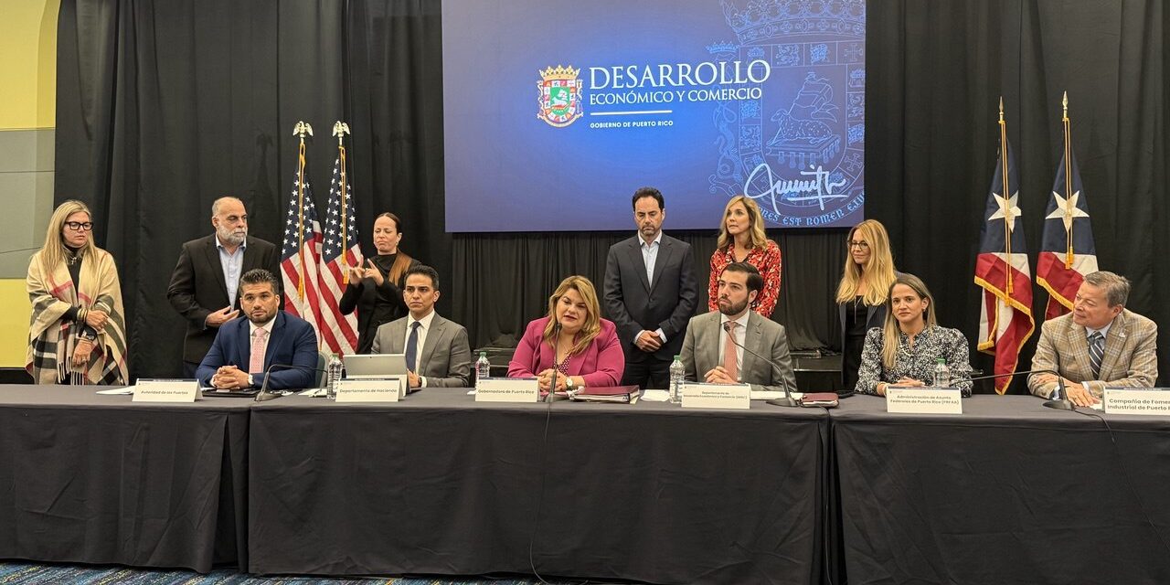 Gobernadora y sectores económicos discuten plan ante nuevos aranceles