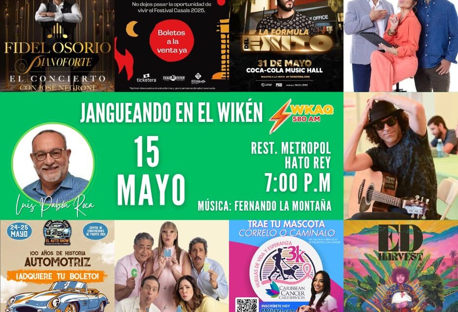 Lo que te trae Jangueando en el Wikén