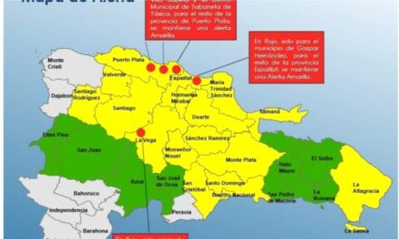 Declaran las autoridades alertas en Repúbilca Dominicana 24 provincias por las intensas lluvias
